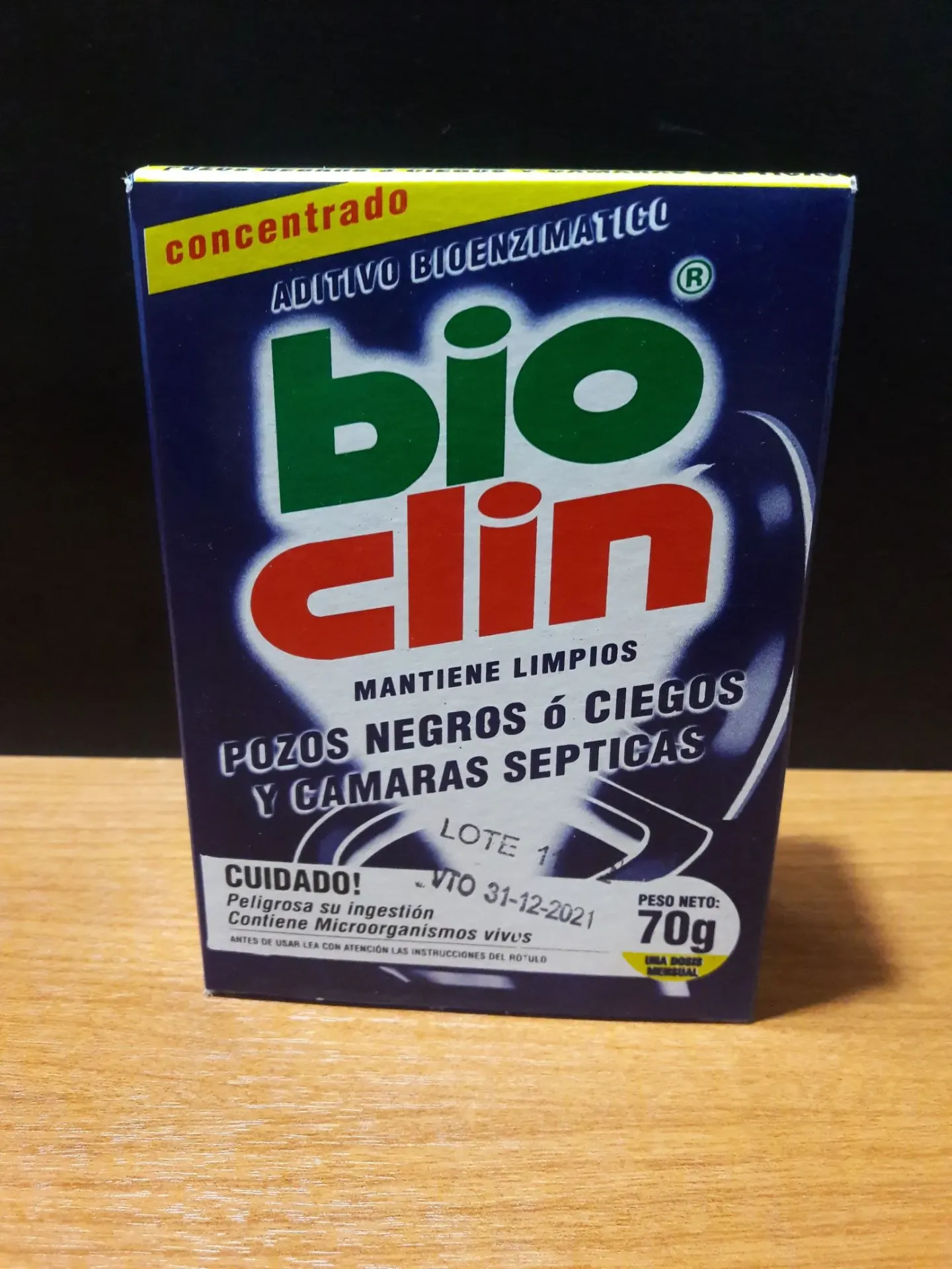 [091070] ADITIVO BIOCLIN PARA POZOS Y CAMARAS SEPTICAS