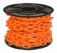 Cadena PLASTICA NARANJA N