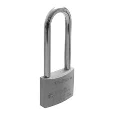 [cdb ar 40 l] Candado 40 acero niquelado ARO LARGO Bulit N