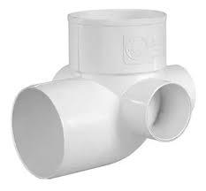 Codo con acometida 100 pvc N