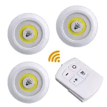 Luz led aplique con control remoto timing