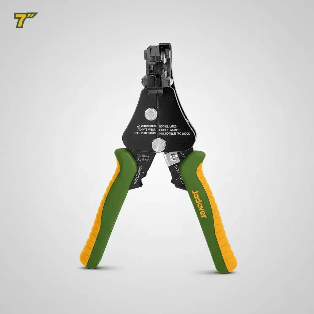[JDBQ9601] PELACABLES AUTOMATICO - TAMAÑO:7" DECAPADO, CORTE Y ENGARZADO RANGO DE PRENSADO DE TERMINALES: 22-10AWG / 0.5-6MM2 CUCHILLA DE CORTE EXTRAÍBLE