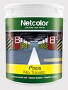 PINTURA piso 1lts ROJO alto transito NETCOLOR N.