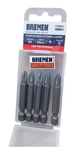Puntas 1x50 PH atornillador BREMEN 