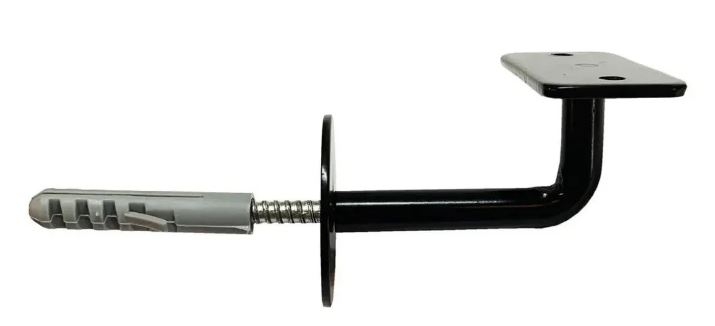 SOPORTE PASAMANO PLANO P/TARUGO 12 NEGRO N