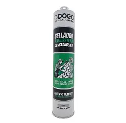 Sellador poliuretano gris 310mlconstruccion dogo