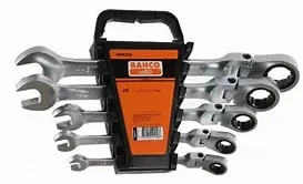 Set comb.c/crique X5-8*10*13*17*19 BAHCO JUEGO LLAVE COMBINADA C/ CRIQUE