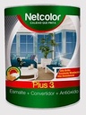 Sintetico 4Lt NEGRO (mate) Netcolor N