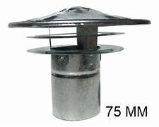 [ZSDA1] Sombrero 3" chapa doble aro zingueria galv N