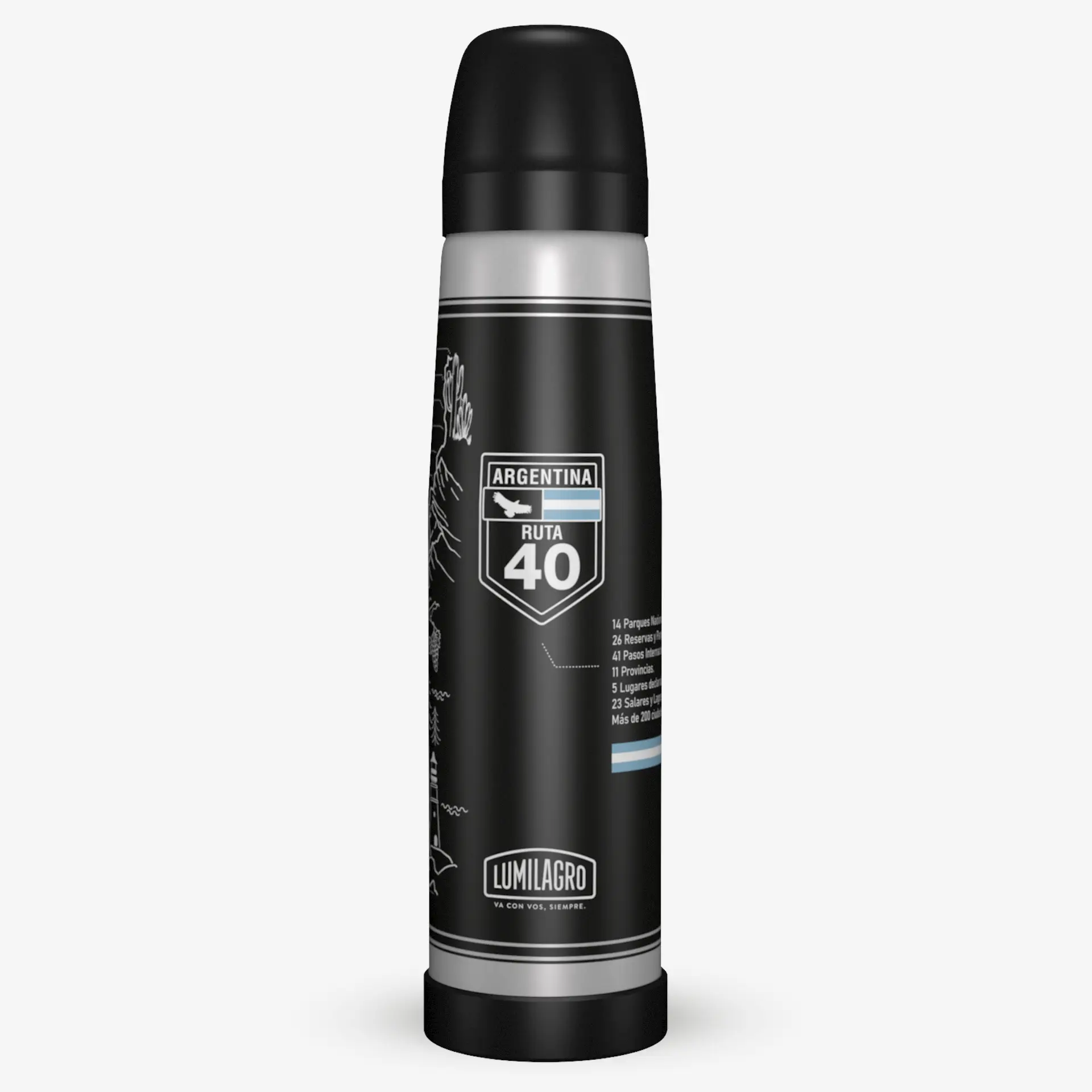 TERMO acero lumilagro (RUTA 40)