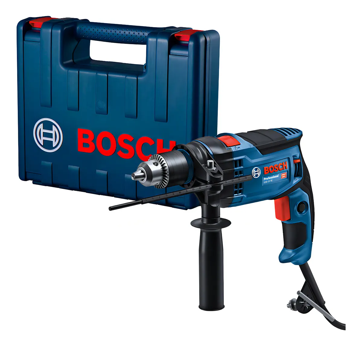 [BOS20111] Taladro Percutor Gsb 16 Re De Bosch Con 850w De Potencia Y Una Rotación De 3.500 Rpm, Viene Con Maletín Incluido