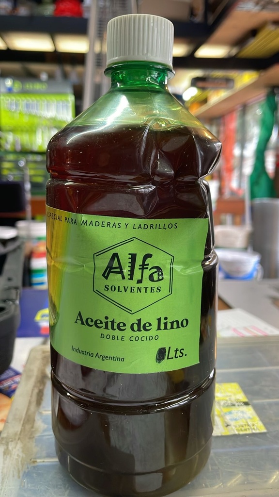 aceite de lino 1 lts alfa N