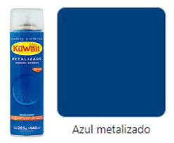 aerosol Azul METALIZADO 240 kuwait N.