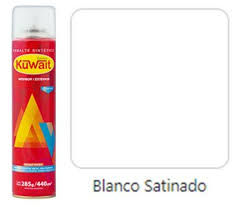 aerosol Blanco SATINADO 240 Kuwait  N.