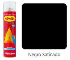 aerosol Negro SATINADO 240 kuwait N.