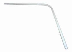 barral para baño curvo blanco 0.75 x 1.75 N