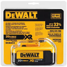 bateria dewalt 20 vol 4AMP (DCB204) 