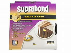 burlete autoadhesivo vinilo marron suprabond N