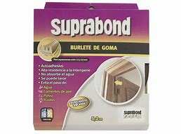 [SLT E 5 B I] burlete de goma blanco perfil E suprabond N