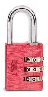 candado bulit combinacion rojo n° 20 N