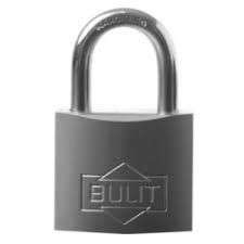 [cdb h 40] candado hierro macizo Nº 40 Bulit N