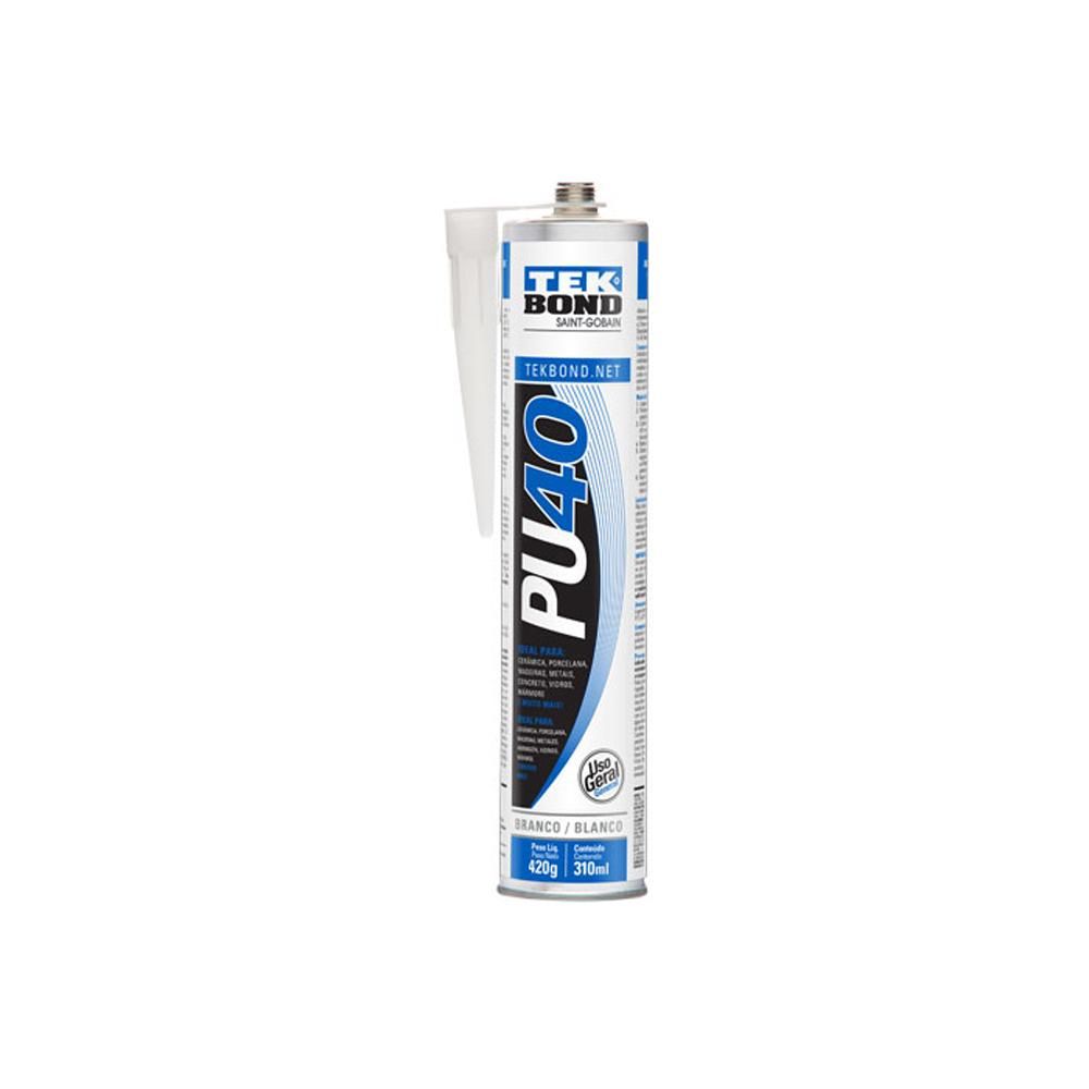 cartucho adhesivo de Poliuretano pu40 blanco 359grs