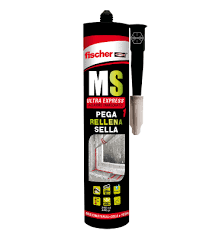 cartucho silicona CRISTAL express FISCHER MS