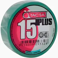 cinta aisladora VERDE Tacsa 10m N.