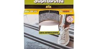 [afx ca 25x5 n] cinta antideslizante 25mm x 5 mts negro afix 