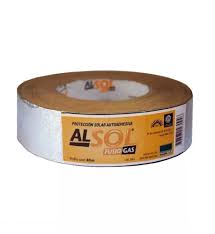cinta cobertora para caño sigas/fusiogas x 40 mt CINTA ALUMINIO N