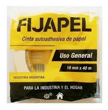 cinta de papel 36 mm BLANCA Fijapel N