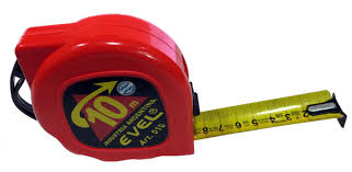 cinta metrica Evel 10 mt ancha (510) N