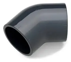 [era05] codo 50 a 45º ppegar pvc gris riego/piletas