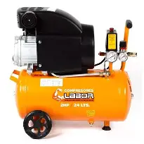 [fl24] compresor LABOR 25lts 2 hp c/aceite mono