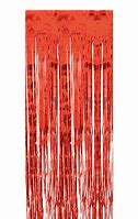cortina de tiras con cabezal 90 cm 