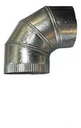 curva 6" ARTICULADA chapa  galv zingueria N