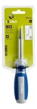 [475-5-1] destornillador 6 en 1reversible 2 puntas irimo
