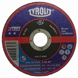 disco 114x1.6 tyrolit xpert tools metal N