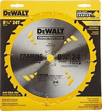 disco dewalt 7 1/2 x 24 dientes madera N 