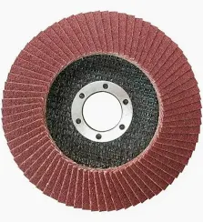 disco flap recto oxido de aluminio grano 40 Ø115 rojo p/ madera foxtter