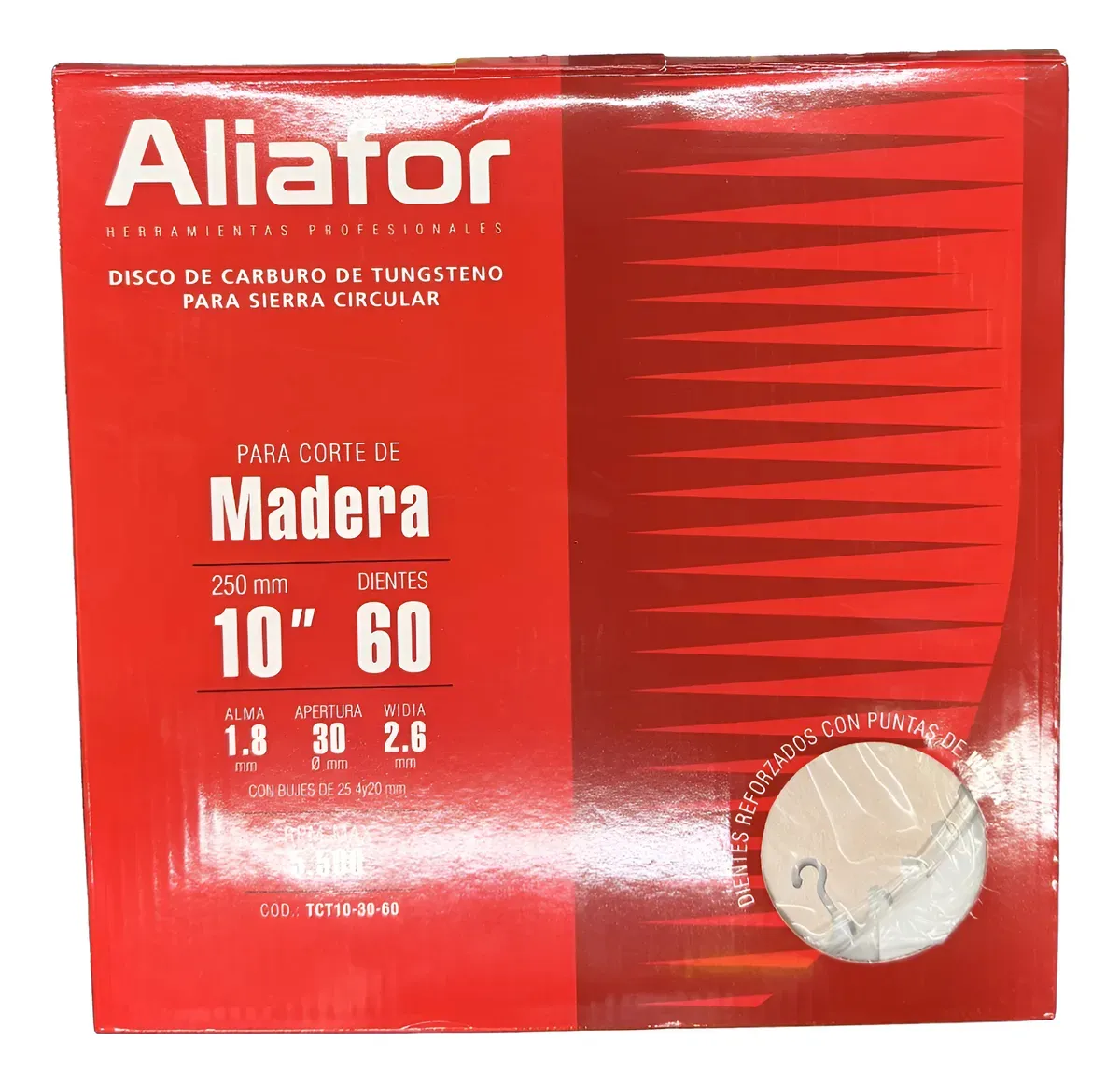 [TCT7-20-24] disco sierra circular 7" 24 dientes Aliafor