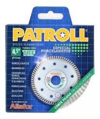 [PYTF-4,5] disco trf 115mm diamantado patroll / porcelanato N.
