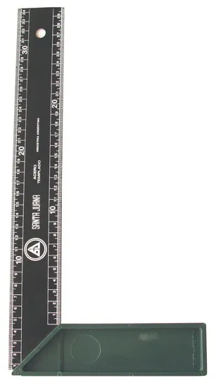 escuadra carpintero Santa Juana 20 cm lisa