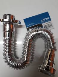 fuelle cromado con rosca (1 1/4) megaflex LatynPlast N