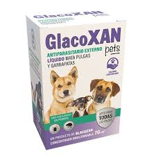 glacoxan 70 cc liquido pets mata pulgas y garrapatas 