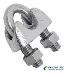 grampa 3/8 gav abrazadera cable acero N