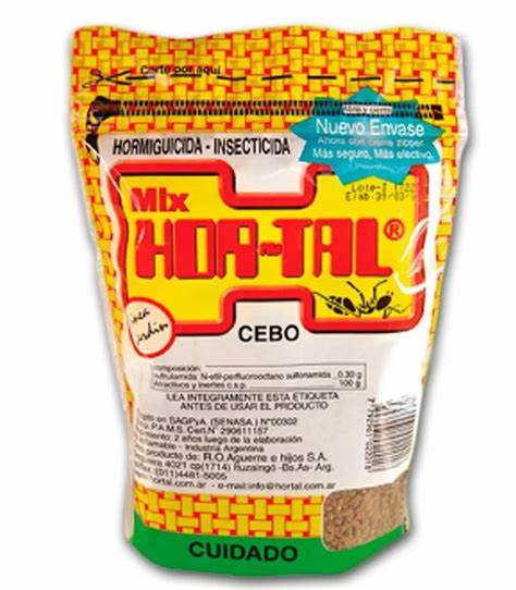 hormiguicida 100 gr HORTAL granulado   N
