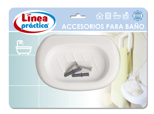 jabonera autoadhesiva linea hogar N 
