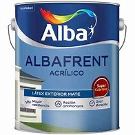 latex exterior ALBAFRENT blanco 1 lt N