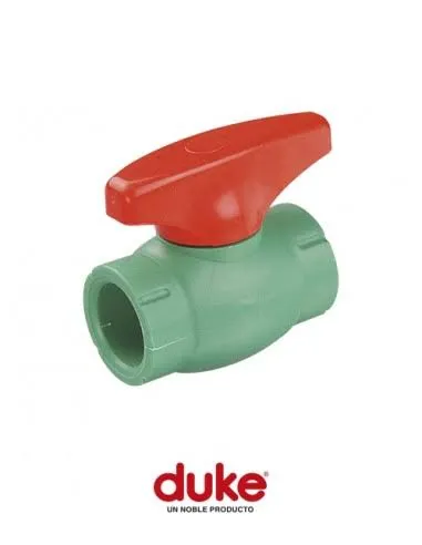 llave 25 de paso DUKE esferica  termofusion ecoagua N